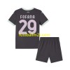 Fußballtrikots AC Mailand Fofana 29 Kinder Ausweich Trikotsatz 2024-2025 Fußballtrikots AC Mailand Fofana 29 Kinder Ausweich Trikotsatz 2024-2025